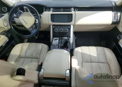 2016 Land Rover Range Rover Hse from USA, damaged, VIN SALGS2VF9GA281357